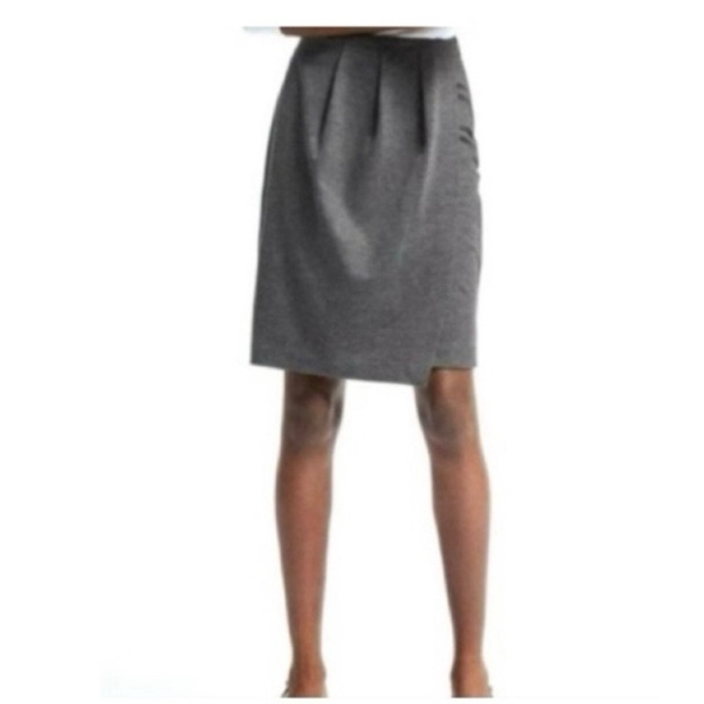 Banana Republic Faux Wrap Pleated Pencil Skirt NWT